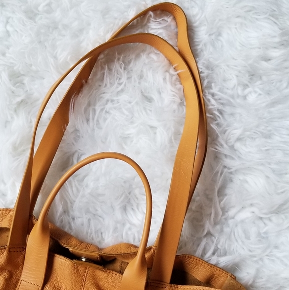 Lucky Brand Leather Tote Handbag - Picture 5 of 13
